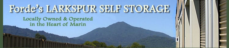 Forde's Larkspur Self Storage