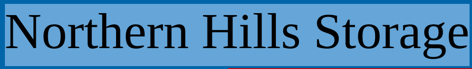 Northern Hills Storage Facility