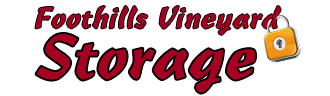 Foothills Vineyard Storage