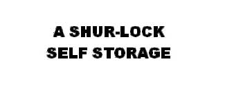 A Shur-Lock Self Storage
