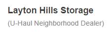 Layton Hills Storage
