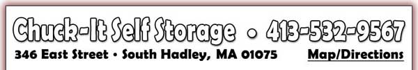Chuck It Self Storage - South Hadley -346 East St