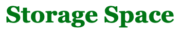 Storage Space
