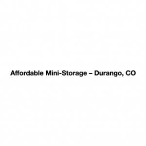 Affordable Mini-Storage