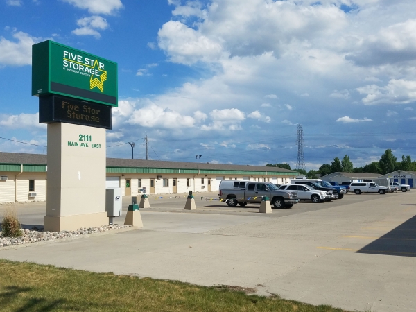 Five Star Storage - W. Fargo - Main Ave. (South Side)